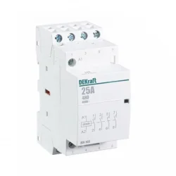 Контактор модульный МК-103 4НО 25А 230В DEKraft 18067DEK