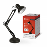Светильник настольный под лампу на основании + струбцина СНО 15Ч-E27 230В ЧЕРНЫЙ IN HOME - Фото