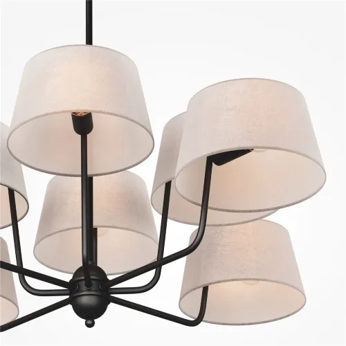 Подвесной светильник Modesto E14x8 (Черный) - фото 4