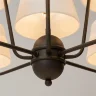 Подвесной светильник Modesto E14x8 (Черный) - фото 8