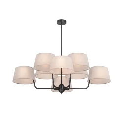 Подвесной светильник Modesto E14x8 (Черный)