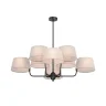 Подвесной светильник Модесто / Modesto E14х8 (Черный) MOD360PL-08B - фото
