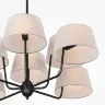 Подвесной светильник Модесто / Modesto E14х8 (Черный) MOD360PL-08B - фото 2