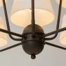 Подвесной светильник Модесто / Modesto E14х8 (Черный) MOD360PL-08B - фото 8