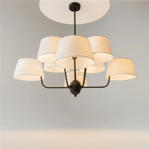 Подвесной светильник Модесто / Modesto E14х8 (Черный) MOD360PL-08B - фото 9