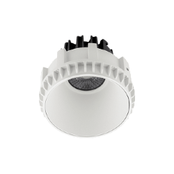 Светильник светодиодный потолочный встраиваемый , серия DL-TRE, Белый, 12Вт, IP44, Теплый белый (3000К), DL-TRE-1201-WH-WW 005759