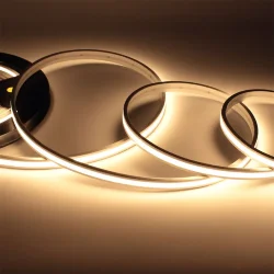Светодиодная лента LUX class 2835 210led/m, warm white, 24V, 12W/m, IP65, A93
