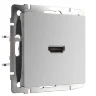 W1186006/ Розетка HDMI (серебряный) W1186006 - фото