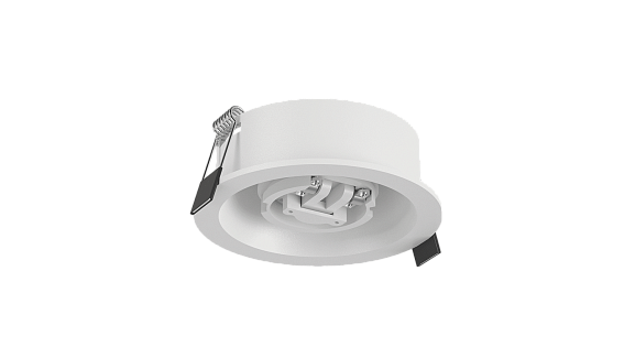 Крепление сменное М7 для светильников MINI VILLY, поворотное встраиваемое углубленное, цвет Белый, MINI-VL-M7-WH - фото