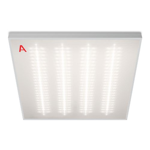 Светильник WOLTA PRO ОФИС ДВО01-36-042-4К-90 с БАП EM1 36Вт 4000К Ra90 IP40 Микропризма - фото 1.