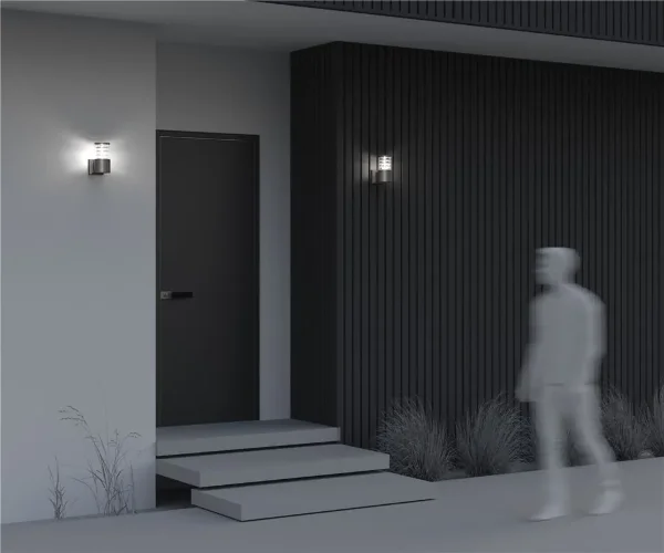 Настенный светильник (бра) Bronx E27х1 60Вт IP 54 (Серый) - фото 7