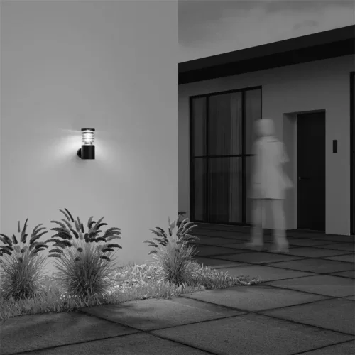 Настенный светильник (бра) Spir 3000K 12Вт IP 54 (Графит) - фото 12