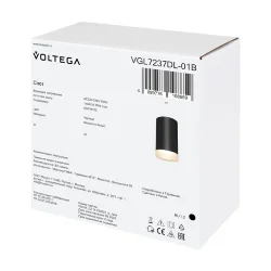 Потолочный светильник VGL7237DL-01B - GU10x1 (Черный) VGL7237DL-01B