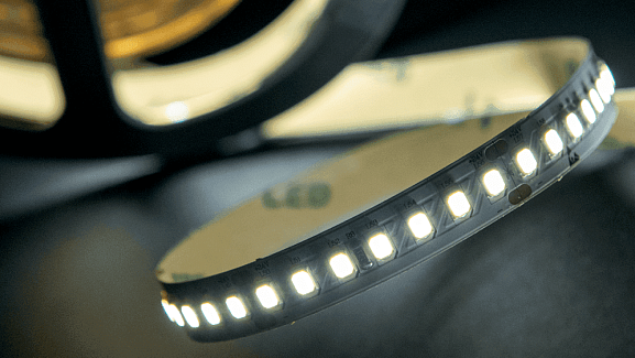 Светодиодная лента SWG PRO 2835, 168 LED/м, 17,3 Вт/м, 24В , IP20, Цвет: Холодный белый, SWG2P168-24-17.3-W-20 - фото