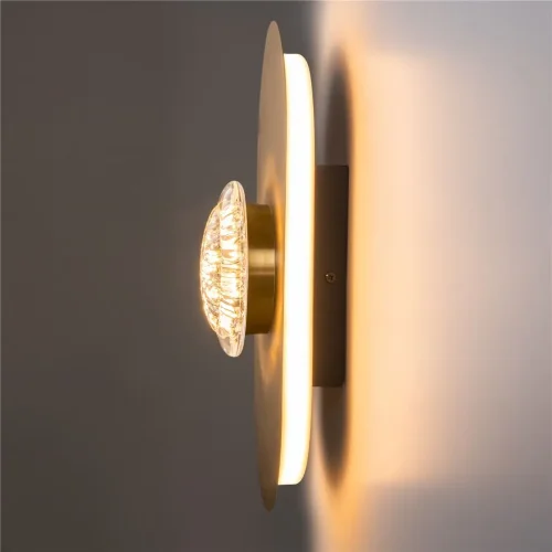 Настенный светильник (бра) Pharao 3000К 21Вт (Латунь) - фото 7