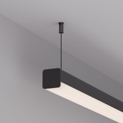 Заглушка LINE-D-3030 SQUARE BLACK (Arlight, Металл) 053515