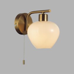 Бра с выключателем «LUMION» 8278/1W, серия: CARMELA (крепление на планке) - -