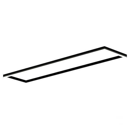 Светильник Рамка S50 (RAL9005/2498x617mm/LT70 — 4K/130W) - фото 1