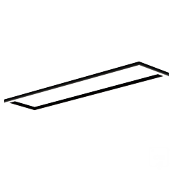 Светильник Рамка S50 (RAL9005/2498x617mm/LT70 — 4K/130W)