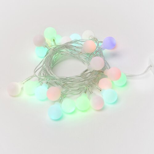 ULD-S0280-025-DTA RGB IP20 RAINBOW Гирлянда светодиодная Радуга , 25 светодиодов, 2.8 м, RGB, IP20, провод прозрачный. - фото 2