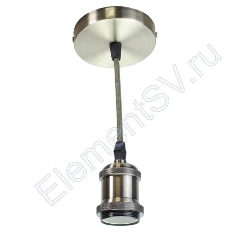 Светильник LOFT с патроном Е27 LOF1 (бронза) - фото 3.