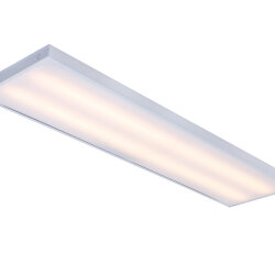 Универсальный офисный светодиодный светильник 40 Вт IP20 1195x295x40 мм 3000K Опал