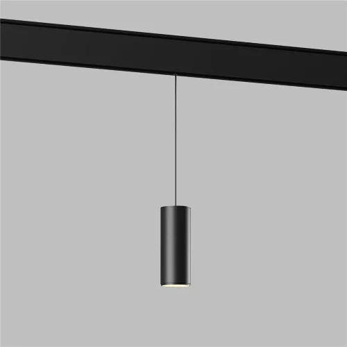 Slim Magnetic Трековый подвесной светодиодный светильник 12W 4200K Amend чёрный 85519/01 85519/01 - фото