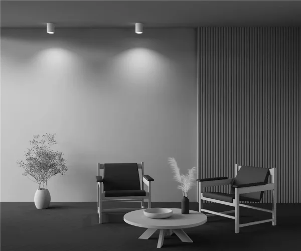 Потолочный светильник Conik gyps GU10 10Вт (Белый) - фото 3