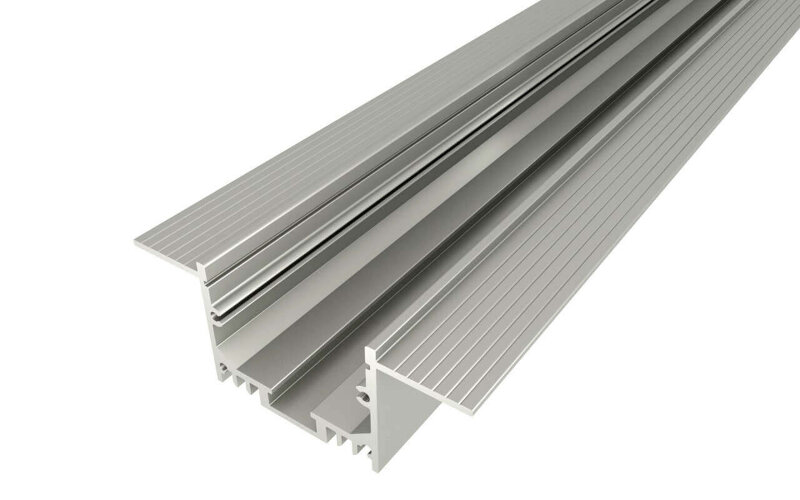 Профиль алюминиевый под шпаклевку LC-LPSH-2564-2 Anod - фото