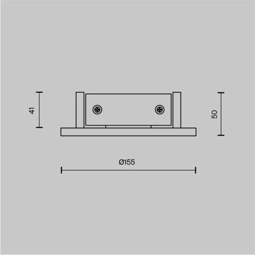 Настенный светильник (бра) Parma 3000К 6Вт IP 20 (Белый) - фото 9