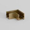 Brass Line Коннектор угловой для накладного шинопровода латунь - Фото 2