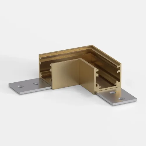 Brass Line Коннектор угловой для накладного шинопровода латунь 85224/00 - фото 2