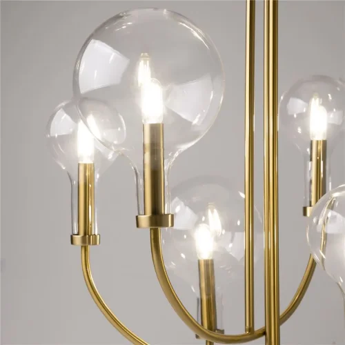 Подвесной светильник Status E14х6 (Латунь) - фото 7