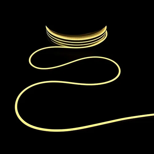 Односторонний Гибкий Неон 8х16мм Тепло-Белый 12В, IP65. Фото 3.