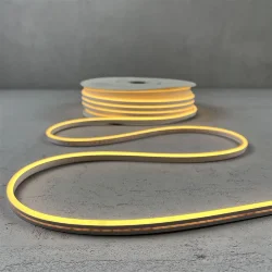 Односторонний Гибкий Неон 8х16мм Тепло-Белый 12В, IP65