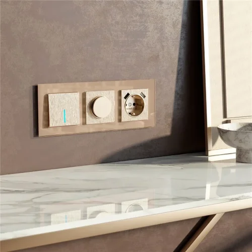 Диммер N (шампань рифленый) W1142010 - фото 3