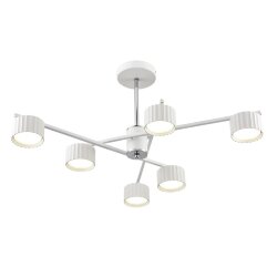 Люстра на штанге «LUMION» 8241/6C, серия: KARINA (крепление на планке) - -
