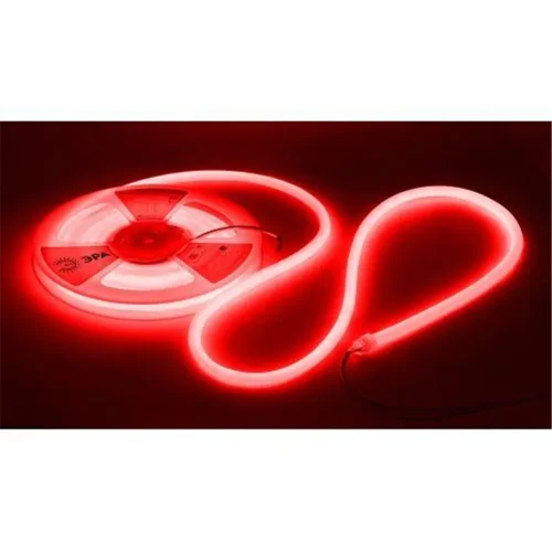 Лента светодиодная LS2835-9.6-120-24-R-IP68-5м 24В термостойкая для бани в комплекте: 2 заглушки; 10 крепежей красн. (уп.5м) Эра Б0062345 - фото