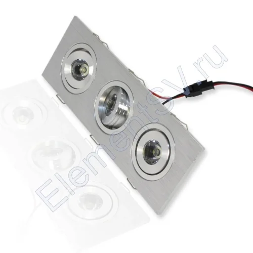 Светодиодный светильник точечный RW SP77 (220V, 3W, white) - фото 4.