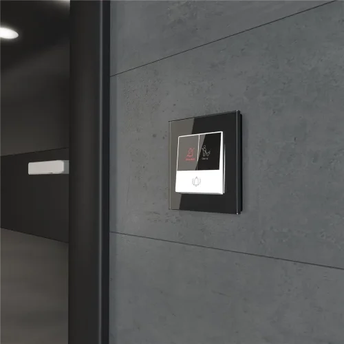 Кнопка звонка с индикацией для отелей (белый) W1114601 - фото 3