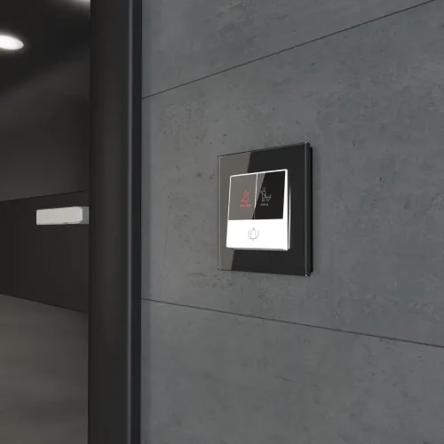 Кнопка звонка с индикацией для отелей (белый) W1114601 - фото 3