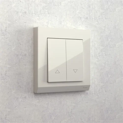 Выключатель жалюзи (слоновая кость) W1124503 - фото 2