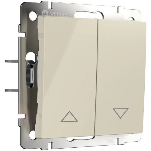 Выключатель жалюзи (слоновая кость) W1124503 - фото