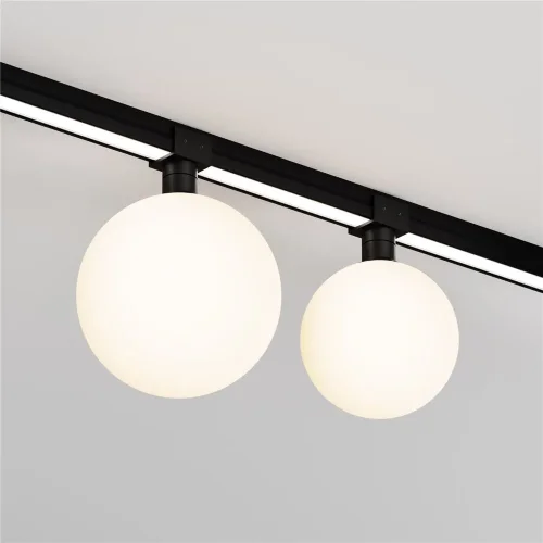 Уличный трековый светильник Luna Elasity IP 3000К 9Вт 120° черный (Черный) - фото 6