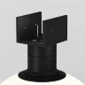 Уличный трековый светильник Луна / Luna Elasity IP 3000К 9Вт 120° черный (Черный) O-TR01-1-S-9WB3K - фото 5
