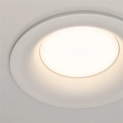 Встраиваемый светильник Изящность / Slim 1*GU10 10 Вт (Белый) DL027-2-01W - фото 6
