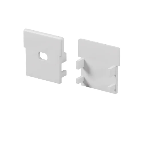 Комплект заглушек (для профиля 26x26) 2 шт., ALM-2626-EC 642060 (Серый) 642060 - фото