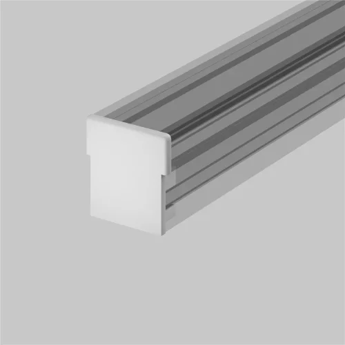 Комплект заглушек (для профиля 26x26) 2 шт., ALM-2626-EC 642060 (Серый) 642060 - фото 5