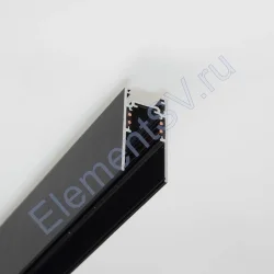 Трек для магнитных светильников 2м S20 MX14 (подвесной, черный)