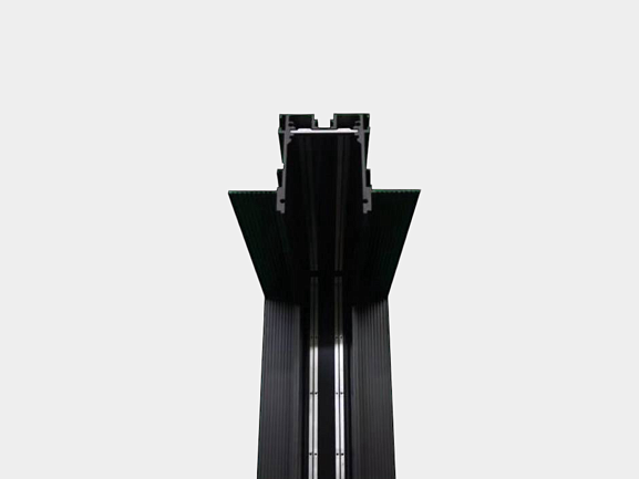 Угловой коннектор настенно-потолочный для серии SY , Черный , SY-601901-RC-CN-2. Фото 2